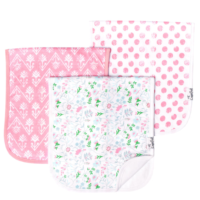 Burp Cloth 3pk- Claire