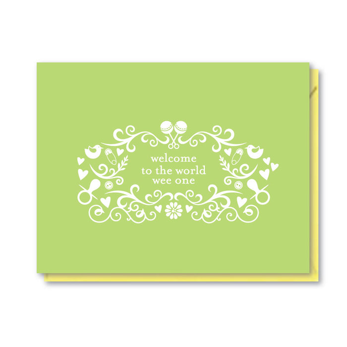 Baby Card- Ornamental