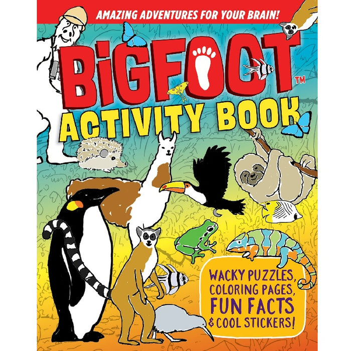 BigFoot Activity Book