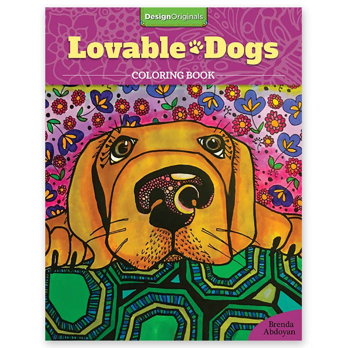 Coloring Book - Lovable Dogs