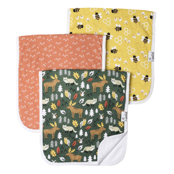 Burp Cloth 3pk- Atwood