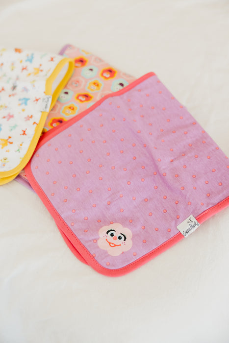 Burp Cloth 3pk- Abby and Pals