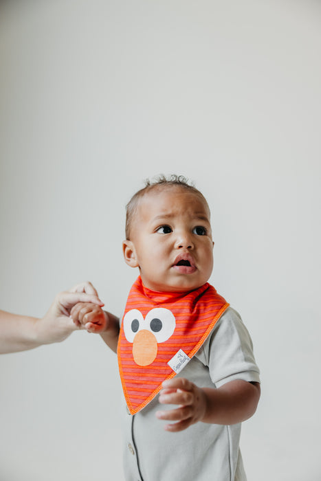 Bandana Bib 4pk- Elmo