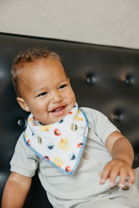 Bandana Bib 4pk- Elmo