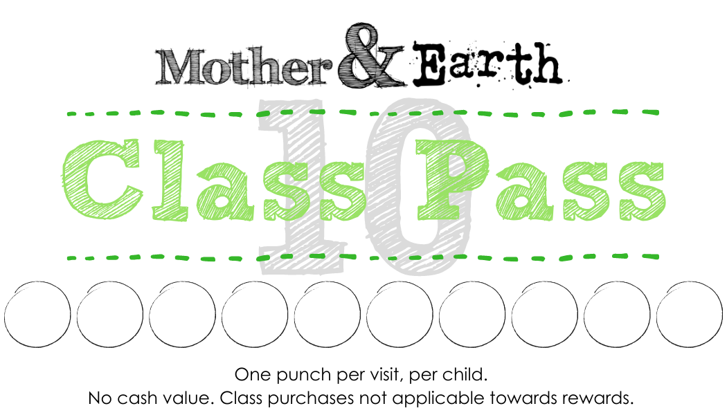 10 Music Class Punch Card