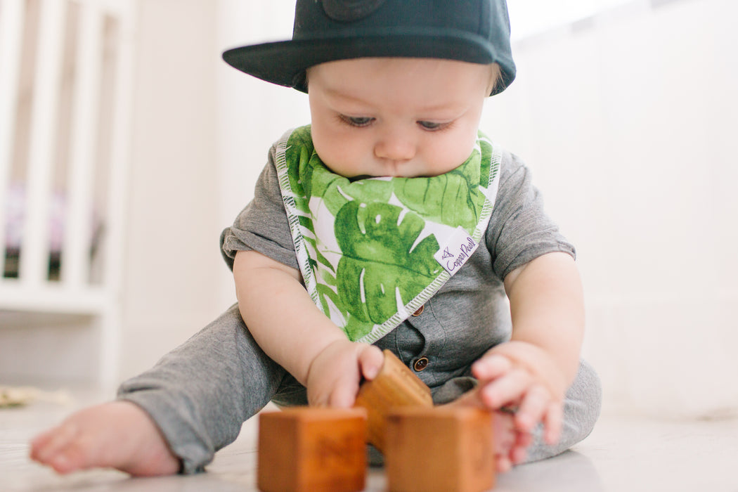 Bandana Bib 4pk- Noah