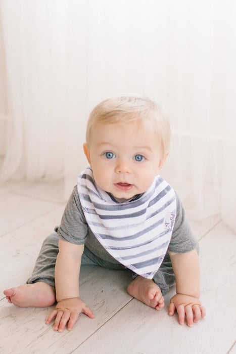 Bandana Bib 4pk- Noah