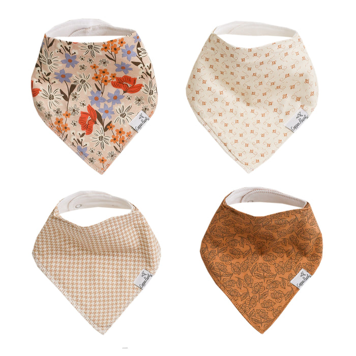 Bandana Bib 4pk- Eden