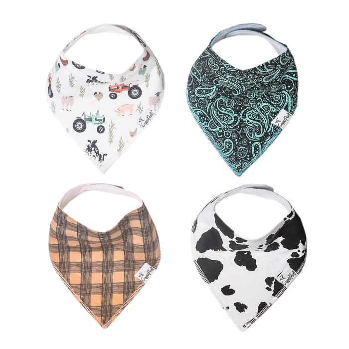 Bandana Bib 4pk- Jo