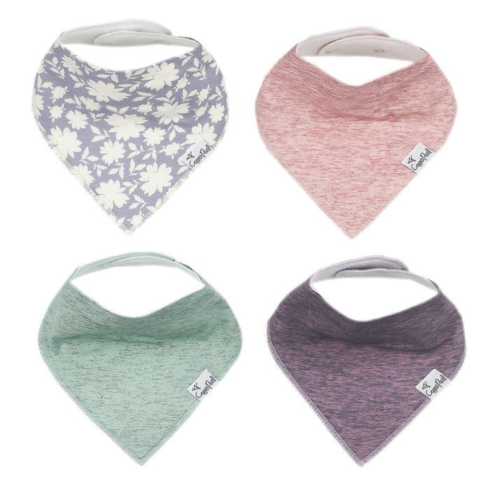 Bandana Bib 4pk- Lacie