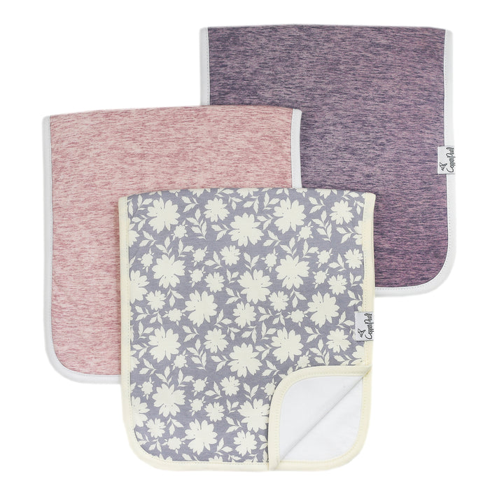 Burp Cloth 3pk- Lacie