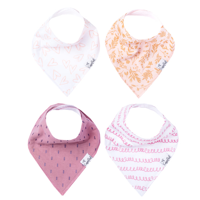 Bandana Bib 4pk- Lola