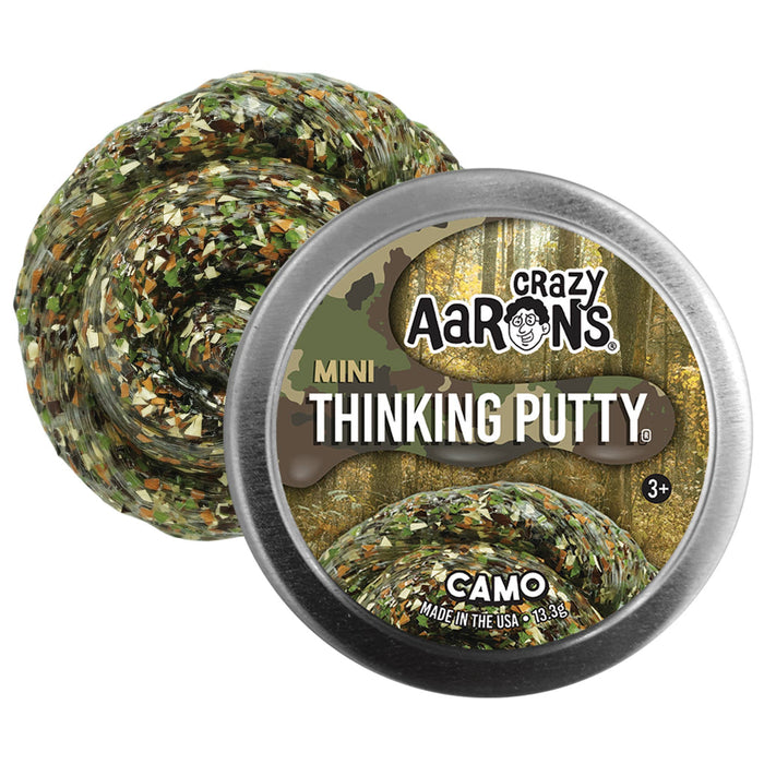 Crazy Aaron's Thinking Putty Mini's- Camo