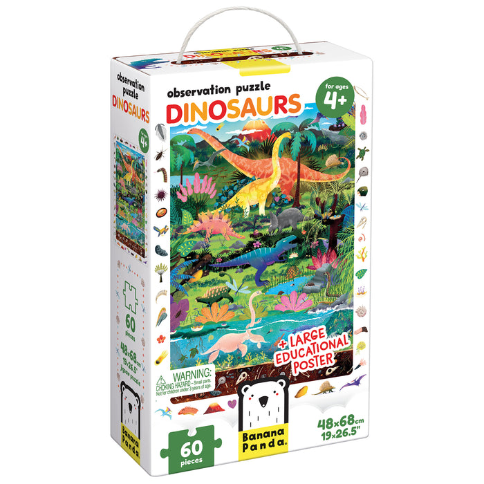 Observation Puzzle Dinosaur