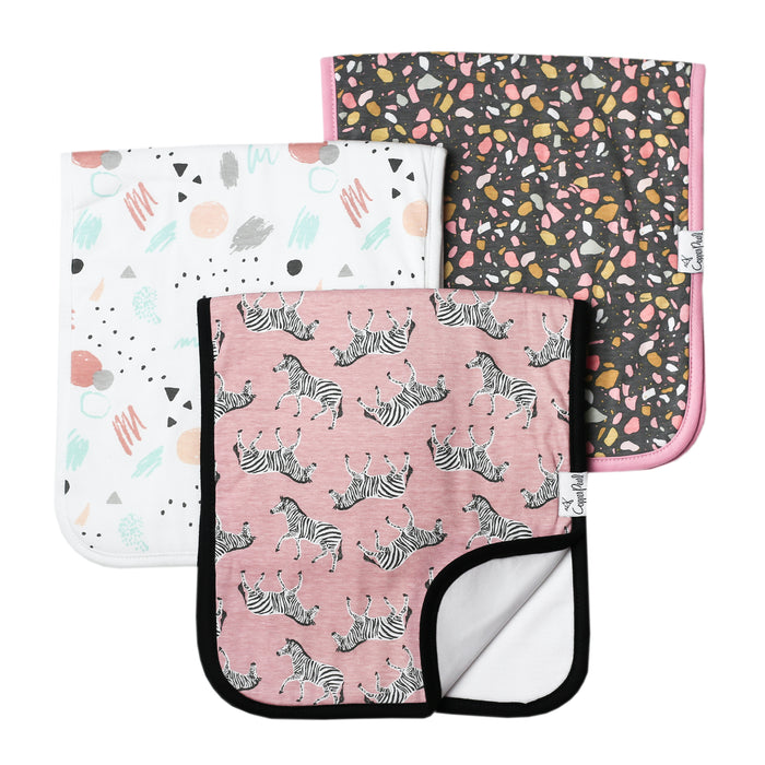 Burp Cloth 3pk- Zella