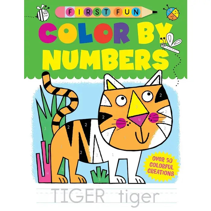 Activity Book : First Fun - Color by Numbers