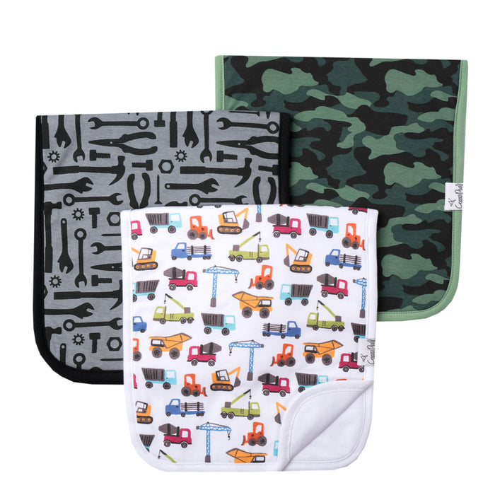 Burp Cloth 3pk- Diesel