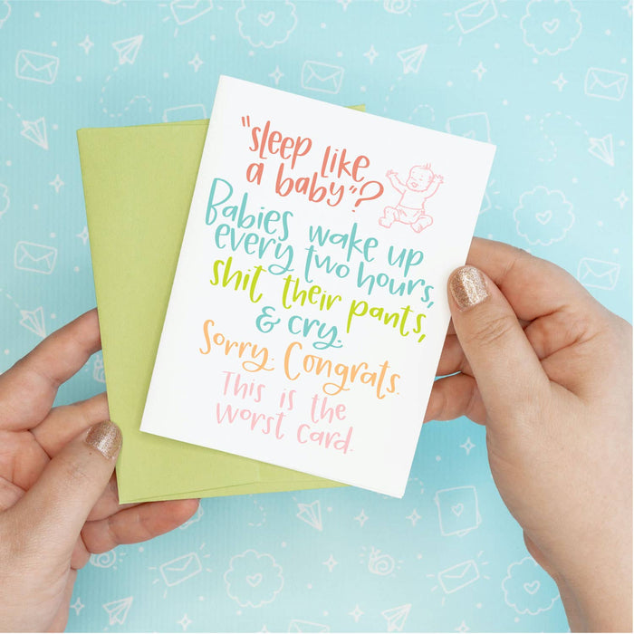 Sleep Like a Baby Card