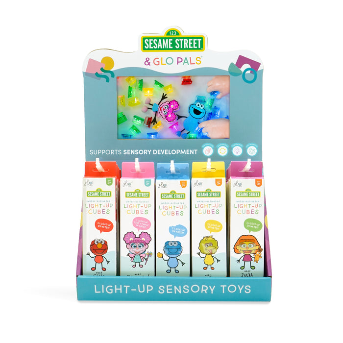 Glo Pals Sesame Street Cubes 4 Pack