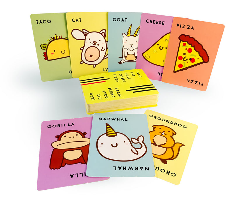 Taco Cat Goat Cheese Pizza Card Game