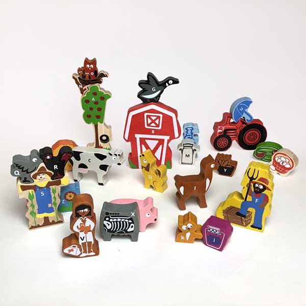 Farm A to Z Puzzle & Playset