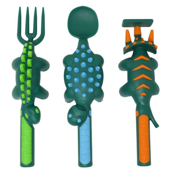 Constructive Eating Dino Utensil Set