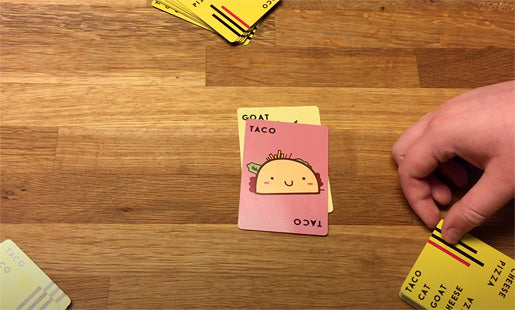 Taco Cat Goat Cheese Pizza Card Game