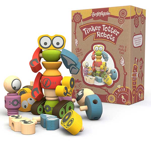 Tinker Totter Robots Playset(28pc)